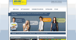 Desktop Screenshot of med-ecole.de